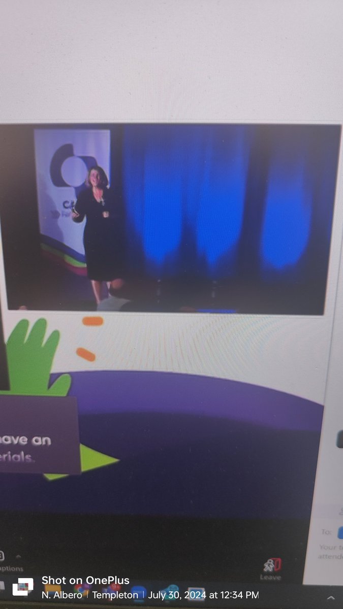 Dr. Paula Kluth reminding us all that the U in UDL means Universal.  Who is not in the room?  #UDLcon