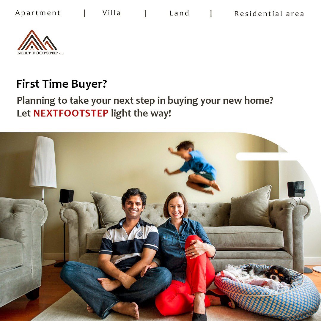 NextFootStep1's tweet photo. Ready to make your homeownership dreams a reality? 
As a first-time buyer, the journey to your new home can seem daunting. But with NextFootStep by your side, you'll have expert guidance every step of the way. 

#FirstTimeBuyer #BangaloreRealEstate #NextFootStep https://t.co/ncog9Ky6vm