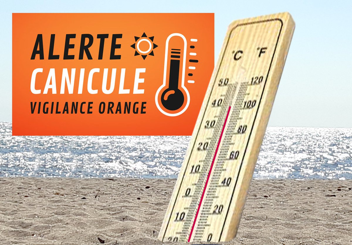 sis_2b's tweet image. #Météo2b #VigilanceOrange 
🥵🥵 Prolongation vigilance en raison de températures élevées.
⚠️ Pensez à vous hydrater
⚠️ Évitez de sortir aux heures chaudes de la journée 
⚠️ Limitez les activités sportives 
⚠️ Prenez des nouvelles de vos proches et notamment des personnes âgées