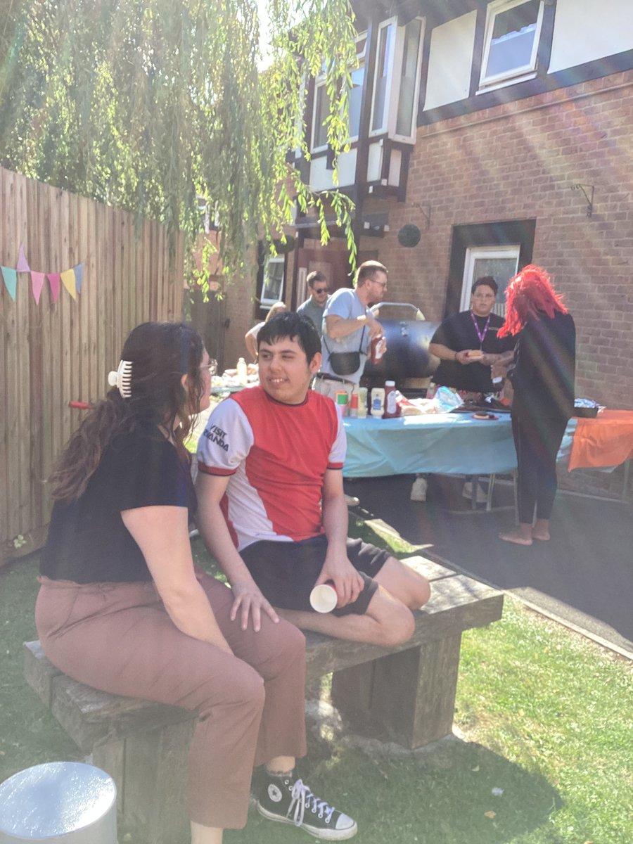 MacIntyreSchool's tweet photo. Summer BBQ and a play bus in our children's homes #FunTimesTogether https://t.co/hZX86fQR57