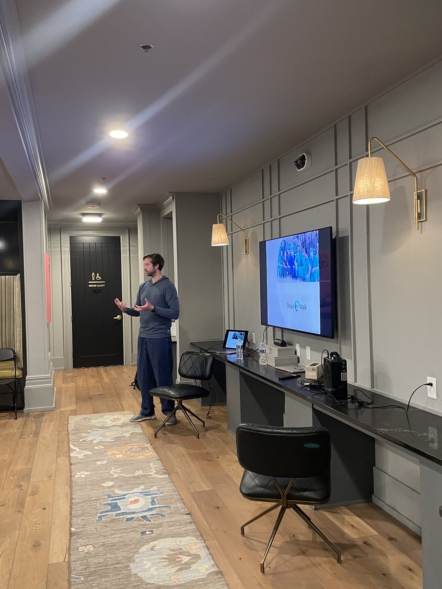 MUSCGlobalSurg's tweet photo. Had such an amazing time learning from Dr. Daley and Dr. Gross about their involvement in Haiti and @steps2walk. Thank you to everyone who attended and made this event possible, and to those who continue to support our vision! #GlobalSurgery #Inspiration #Steps2Walk #GlobalOrtho https://t.co/nmMGh9kkAM
