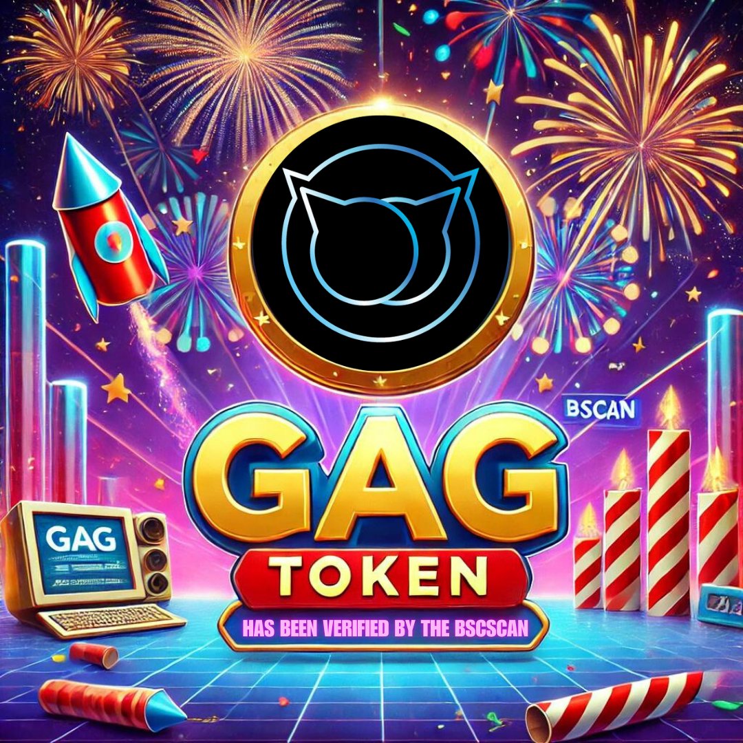 adgagercom's tweet photo. 🚀 Harika Haber! 🚀

GAG Token artık BSCScan ağında doğrulanmış bir token! 🎉 Bu büyük adımı siz değerli Gagerlar'ımızla paylaşmaktan gurur duyuyoruz. Destekleriniz için teşekkür ederiz! 💪✨

#GAGToken #BSCScan #Blockchain #CryptoNews https://t.co/YrXwnEF0Oe