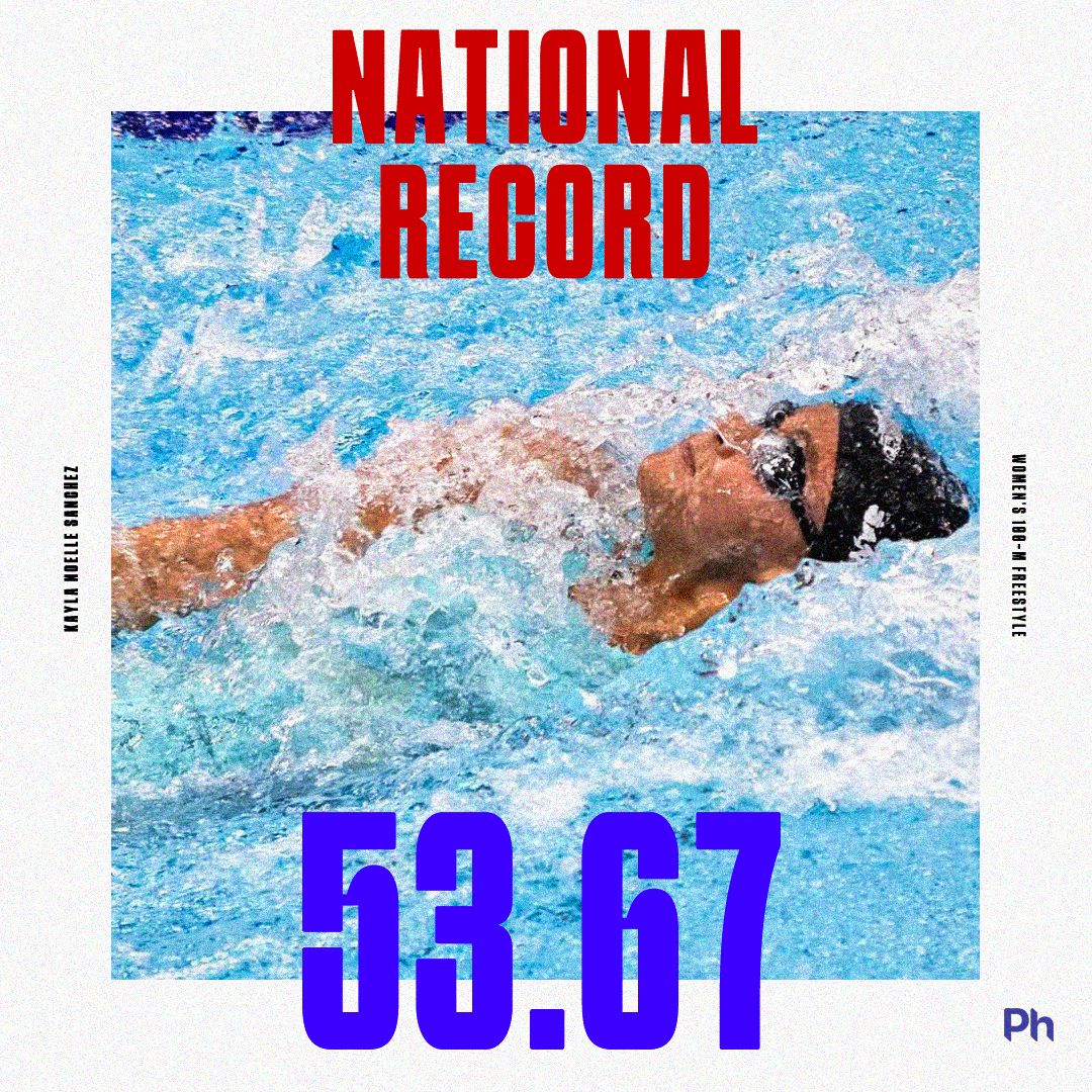 A NEW NATIONAL RECORD AND A TICKET TO SEMIS! 🇵🇭🙌

#LabanPilipinas | #Swimming