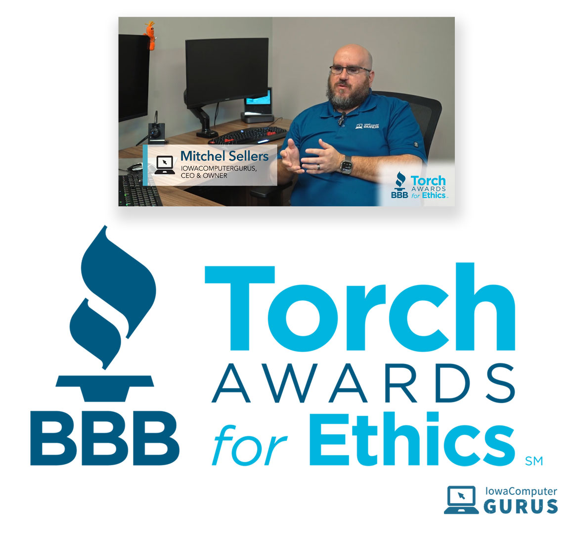 IowaCompGurus's tweet image. At ICG our mission is to provide the best tech solutions at a fair price for every customer, every time. Thank you to the Iowa BBB for honoring us with a 2024 Torch Award for Business Ethics. 🎉💪🎯
youtu.be/sjvkUDUIroM?si…
#devsolutions #TorchAwardsforEthics #websupport #goodux