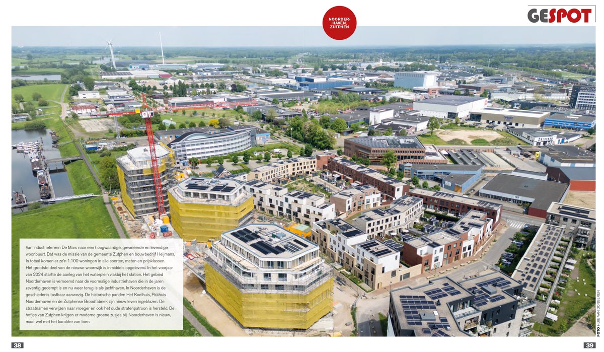 FocusOpZutphen's tweet photo. FoZ-foto van 'Pracht' Noorderhaven gebruikt door Bouwwereld voor de rubriek 'Gespot' in editie 04 2024 van het digitale magazine. Zie https://t.co/d7gu0hpJaQ voor meer informatie. https://t.co/E6Wc54OPeI