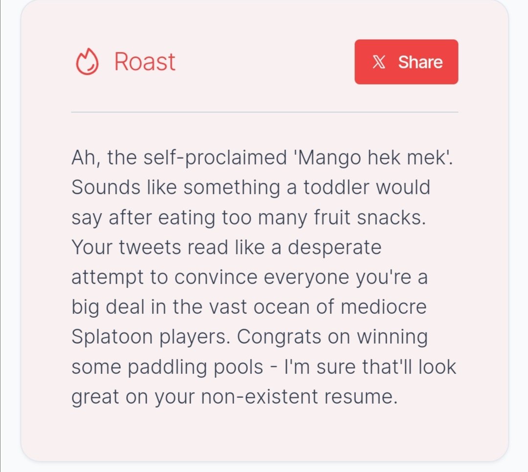 Mango hek mek gets cooked aswell 💀