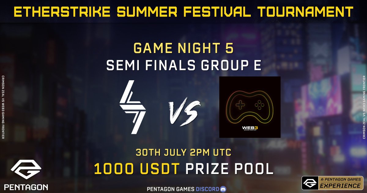 Pentagon Games XP tweet media