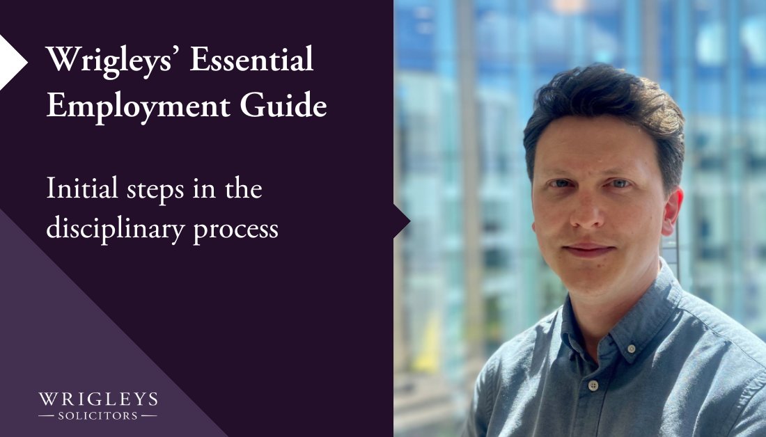 Wrigleys_Emp's tweet image. Our associate Michael Crowther provides details on the initial steps of a disciplinary process in our latest ‘Essential Employment Guide’.
🔗 bit.ly/3ylPAoG 
#employmentlaw #disciplinaryprocess