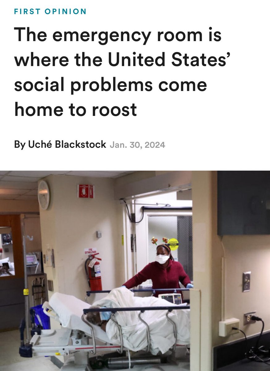 Excited to re-share this last excerpt from my book LEGACY: A Black Physician Reckons with Racism in Medicine, in <a href="/statnews/">STAT</a>, that describes how the fields of emergency medicine &amp; paramedicine grew out of the era of civil rights protest. 

Read here: statnews.com/2024/01/30/uch…
