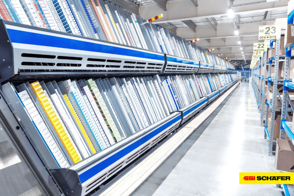 SSISCHAEFER's tweet image. Revolutionize order processing with the A-Frame: up to 40,000 products/hour. Perfect for pharmaceuticals, cosmetics, office supplies, and more. Boost productivity and cut errors. Learn more bit.ly/4bhkFbd.

#WarehouseAutomation #OrderProcessing #SupplyChainSolutions