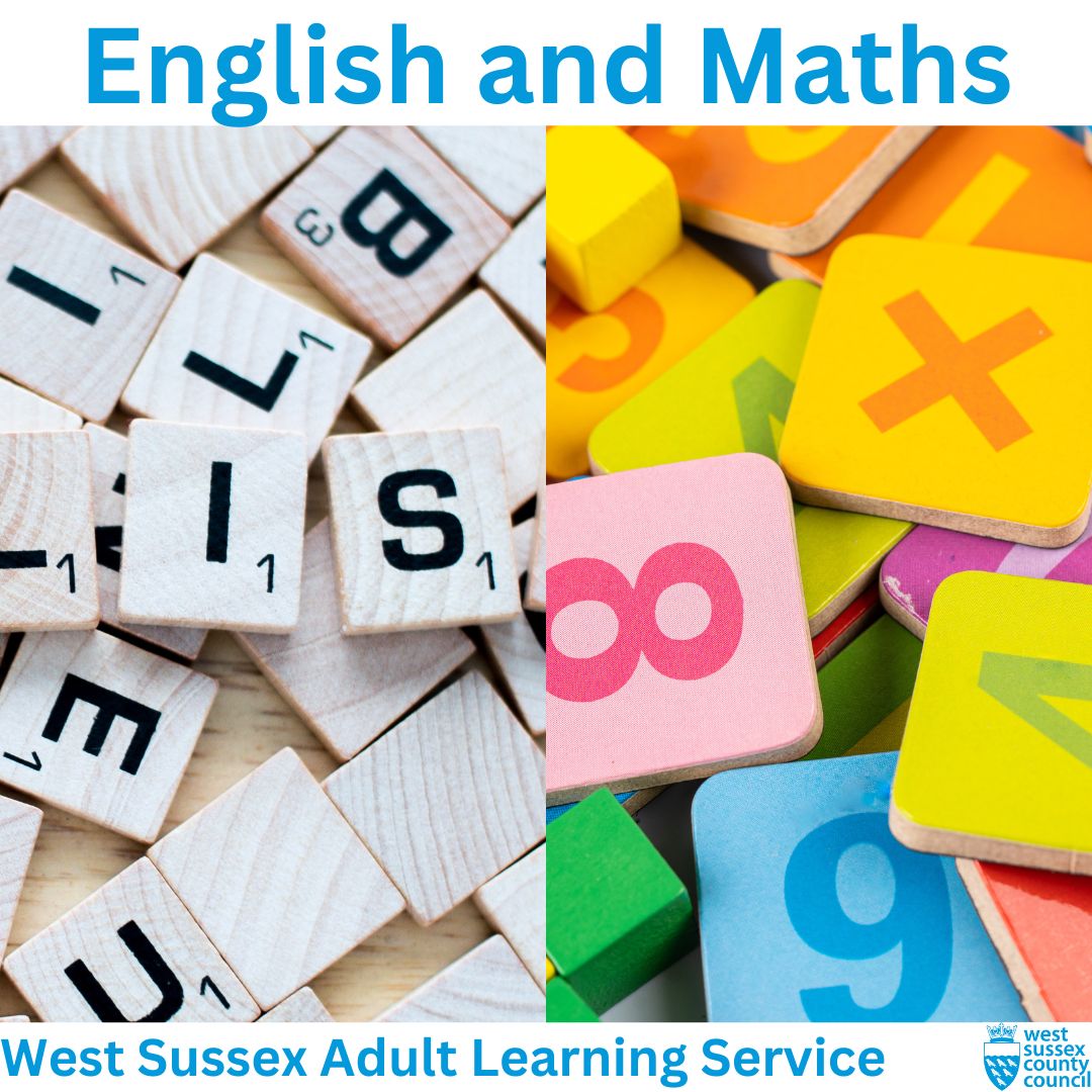 Are you looking to gain a formal qualification to help you progress in your job or help you get into higher education?
We've got you covered!
We can offer free courses to qualifying adults up to a Level 2 qualification.
westsussex.gov.uk/edu.../adult-l…
#maths #English #jobskills