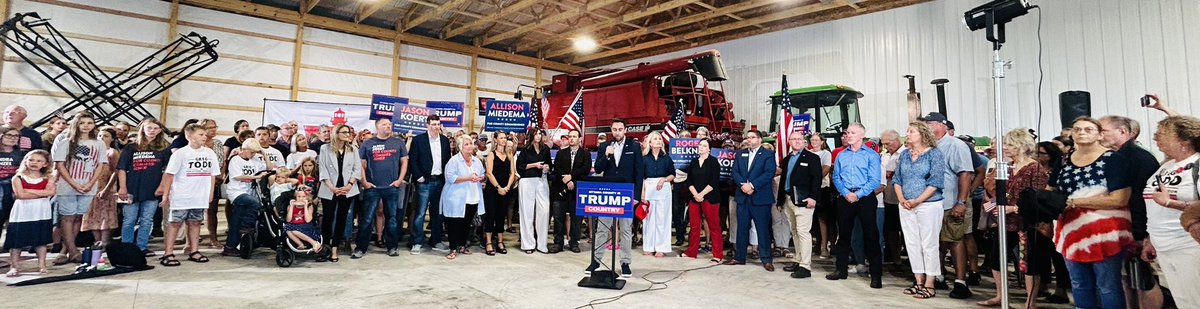 OttawaGOP's tweet image. We had a fantastic showing at the People’s Press Conference in Allendale last night! The People want vetted conservatives for office🇺🇸
OttawaGOP.org 
#Ottawagop #Voteaugust6th #Vettedcandidates