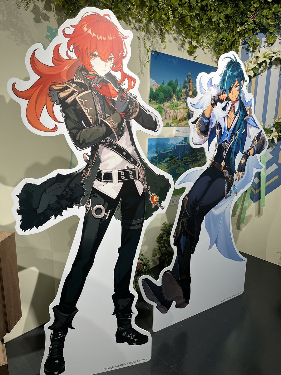 cru_t2's tweet photo. 原神展行ってきた！
Mハシさんあんたのこと応援してるぜ https://t.co/Yh8HI9Pvkv