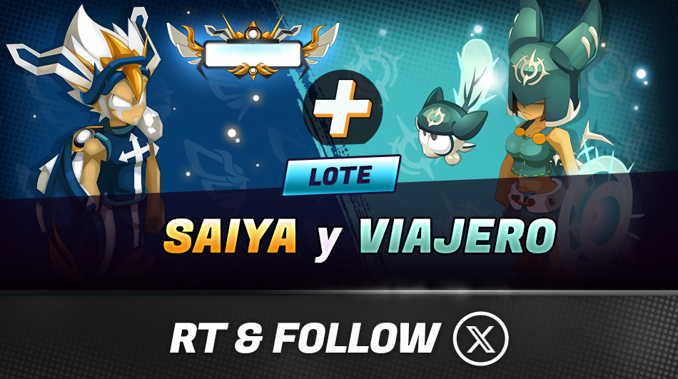 🌀 ¡Muestra tu grandeza y tus victorias en el Mundo de los Doce con los packs Saiya y Viajero! ✈
🔄 RT y follow para intentar llevarte a casa los packs Saiya y Viajero