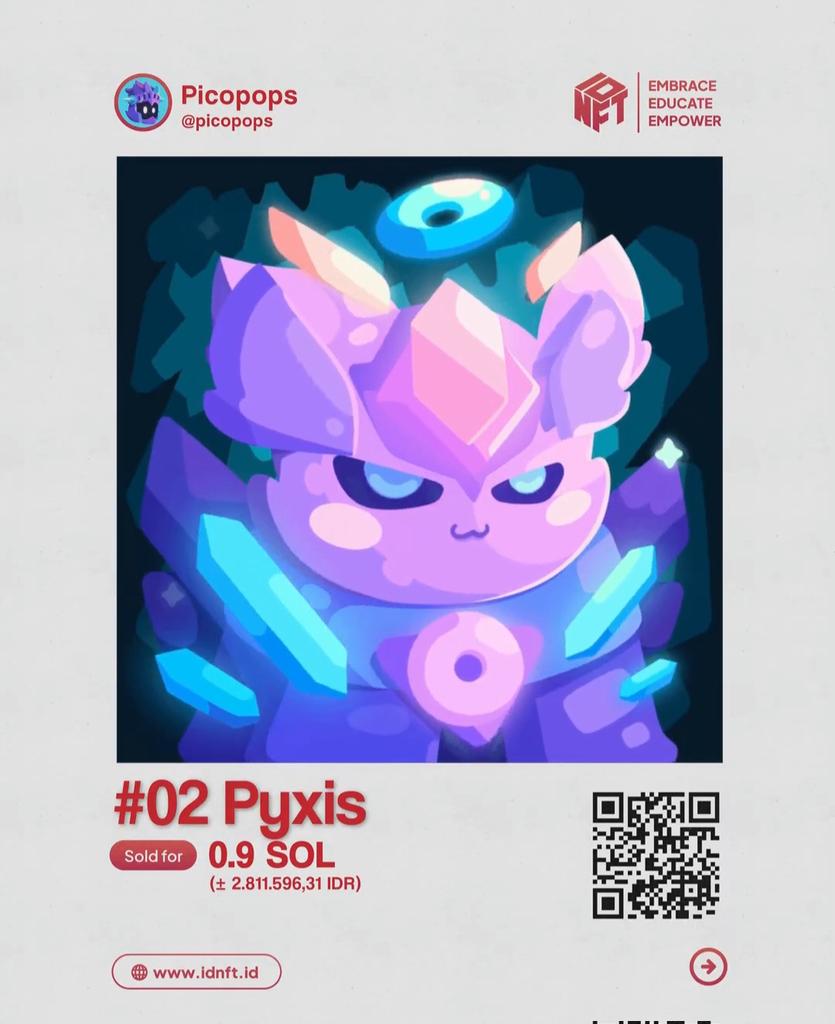 idnft_'s tweet photo. ‘#03 Emberstorm’ Sold for 0.7 SOL by @picopops
‘#02 Pyxis’ Sold for 0.9 SOL by @picopops
LFG! 🔥
#IDNFT #NFT #CreatorNFT #CreatorSalesOfTheWeek #NFTCommunity https://t.co/s1GWkMxUFY