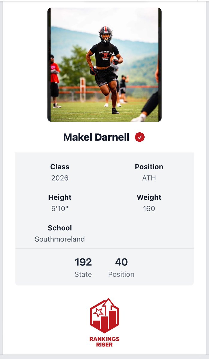 MakelDarnell's tweet photo. Thank you @PRZPAvic &amp; @PrepRedzonePA for recognizing the off season work… 🙏🏽ThankU @PennStateFball   @WVUfootball @Pitt_FB &amp; @LHU_Football for helping me #GetBetterEveryDay 
2️⃣4️⃣days until I put on #24 @SHSFootball4U 
@timbukowski6 @ATHINTRAINING @wpialsportsnews @BillBeckner https://t.co/xHRTtPi376