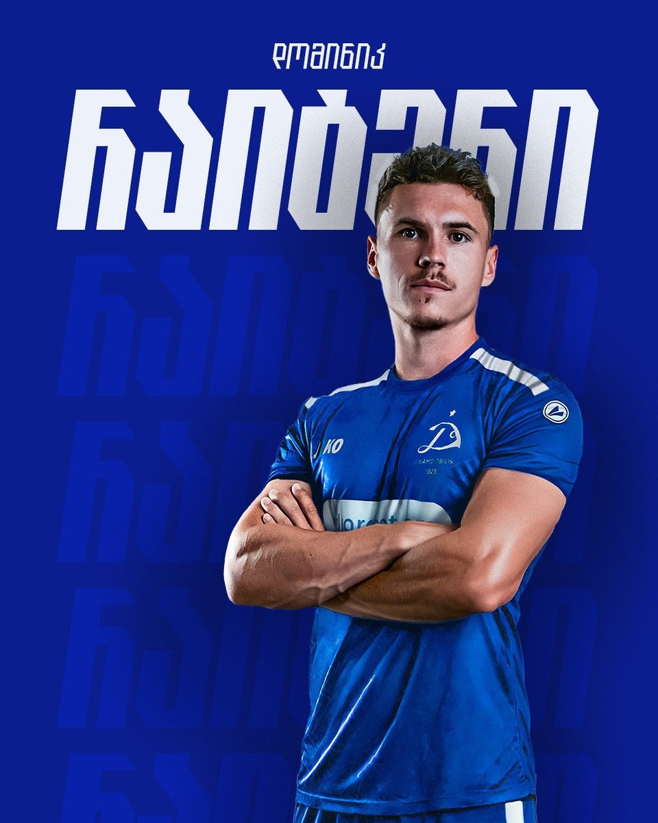fcdinamotbilisi's tweet photo. 😀🤝 ავსტრიელი მარჯვენა ნახევარმცველი, დომინიკ რაიტერი, დინამოს შემოუერთდა: https://t.co/hA23GxxiOn 🇬🇪
😀🤝 Dominik Reiter joins the Lurj-Tetri: https://t.co/oScTVHDuY5 🇬🇧
#FCDT #ThisIsDinamo #WeAreDinamo https://t.co/NBls4yKAIf