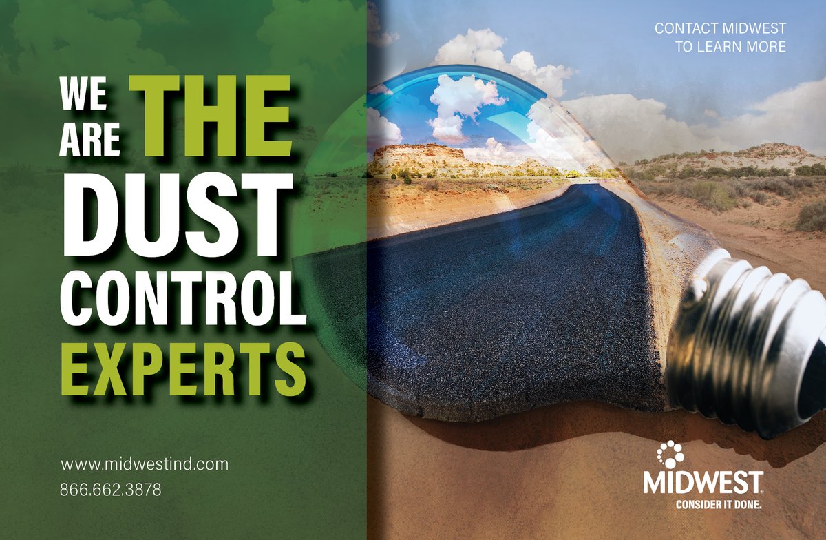 MidwestInd's tweet photo. 💡 Here's an idea! Combat dust effectively with Midwest, your dust control experts! From innovative techniques to reliable solutions, we’ve got you covered. Keep your environment clean and healthy with our expert services. Contact us to learn more! #DustControl #ConsiderItDone https://t.co/tdVeJrXiX1