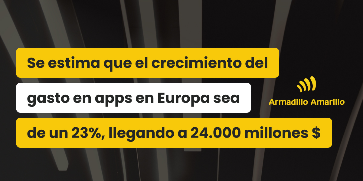 SomosArmadillos's tweet image. Las predicciones para el año que viene hablan por si solas solas. Se espera que en 2025 la inversión en apps en Europa supere a África y a Norte América individualmente. ¡Contáctanos si necesitas una aplicación, podemos ayudarte!  #app #desarrolloapp #software #tecnologia