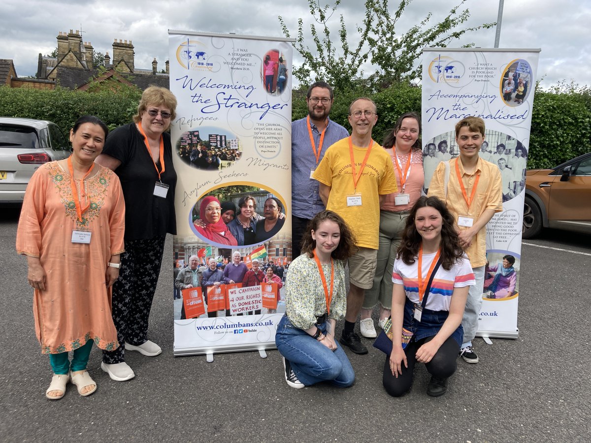 ColumbansUK's tweet photo. Columban group at the recent annual conference of the National Justice and Peace Network of England and Wales. https://t.co/AzIcsgtBRf