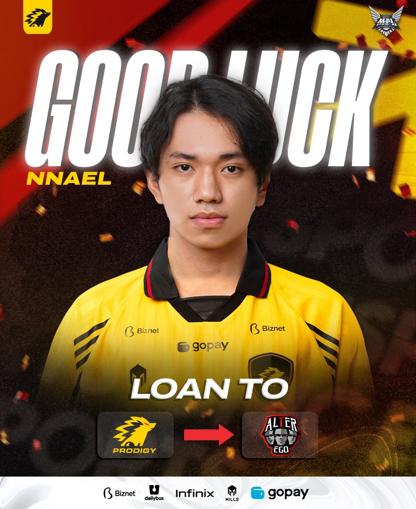 onic_esports's tweet image. Good luck Nnael! 👊
Semangat terus!
Nnael akan bergabung dengan tim MPL @AlterEgo_IDN selama MPL Indonesia S14 nanti dengan status Loan.
Sukses selalu Nnael! 😇