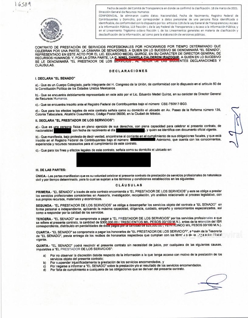 viral_metro's tweet photo. #ULTIMAHORA 

❌Millones de Pesos para la Hija del Director del @MetroCDMX 💸, $0.00 para el Mantenimiento a las Instalaciones y Trenes❌

Circula en redes Sociales Documentos Informando qué Entre 2019 y 2021, Ninel Daniela Calderón Irazoque, hija del Director General del Metro de la CDMX, Guillermo Calderón Aguilera, percibió un monto total de $1, 140,000.00 ⚠️

@GCalderon_Metro 

Mientras las Autoridades del @GobCDMX y Altos Funcionarios del #MetroCDMX y sus Familias se hacen más Ricos, el #Metro se cae a Pedazos día con día 🚨

#CDMX #Mexico #MexicoCity #MovilidadCDMX