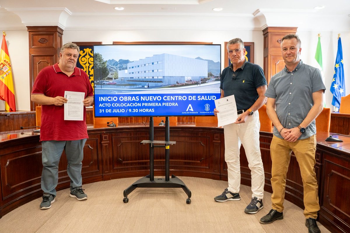 Mañana se inician las obras del nuevo Centro de Salud. nerja.es/manana-se-inic…