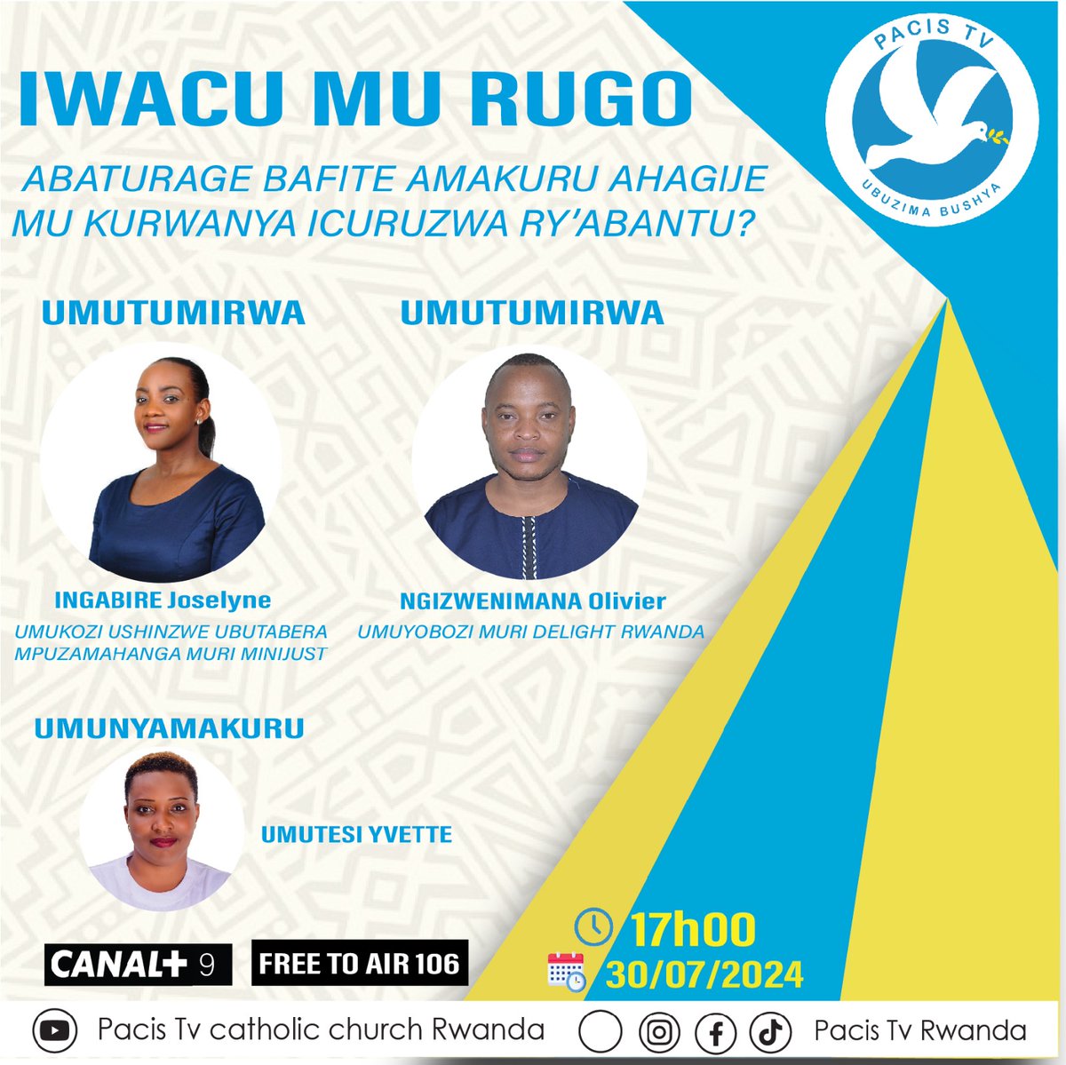 UmutesiYvette2's tweet photo. Turwanye icyaha cy'icuruzwa ry'abantu @paxpressrwanda @Rwanda_Justice  @DelightRwanda1 @PaciTvRwanda @oswaki #WorldDayAgainstTraffickingInPersons https://t.co/fOjSwwjrqH