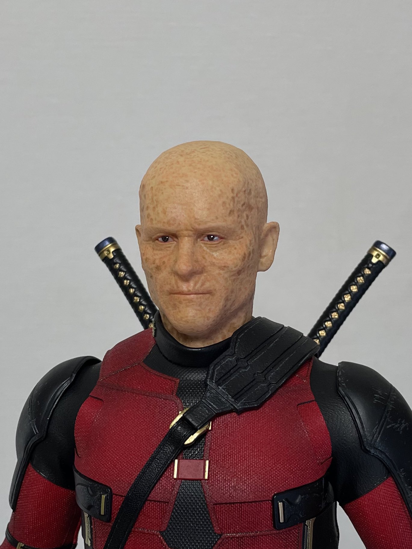 ホットトイズ ウルヴァリン デラックス版の素顔ヘッドのみ