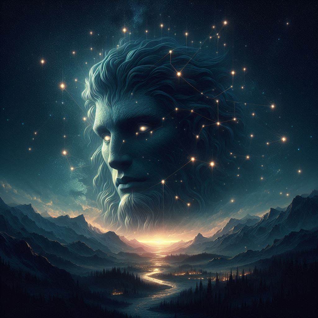 AlatoLupo98657's tweet photo. Sei la danza degli elettroni attorno ai nuclei,
Il canto dei pianeti nelle loro orbite buie,
Sei la luce che illumina la via del viandante,
La saggezza antica, l'eco distante.
#poteredivino #energiacosmica #forzauniversale #saggezza #celestiale #creazione #ilboscodellesre https://t.co/z42twNRJv2