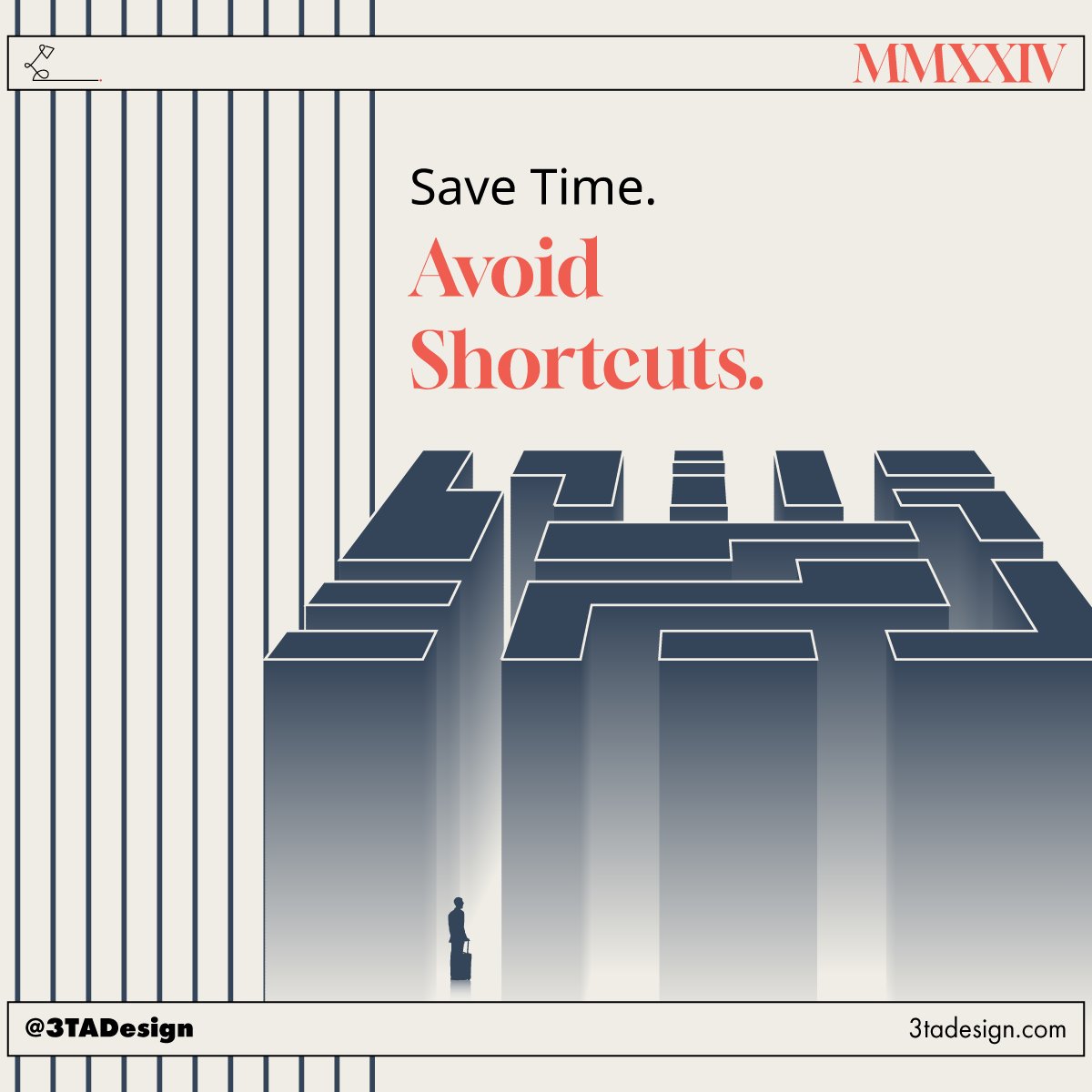 3taDesign's tweet image. Efficiency isn't about taking shortcuts; it's about doing things right the first time. Save time, avoid shortcuts, and achieve excellence.

#SaveTime #AvoidShortcuts #Efficiency #Excellence #DoItRight #Productivity #TimeManagement #FocusOnQuality #SuccessMindset #Craftsmanship
