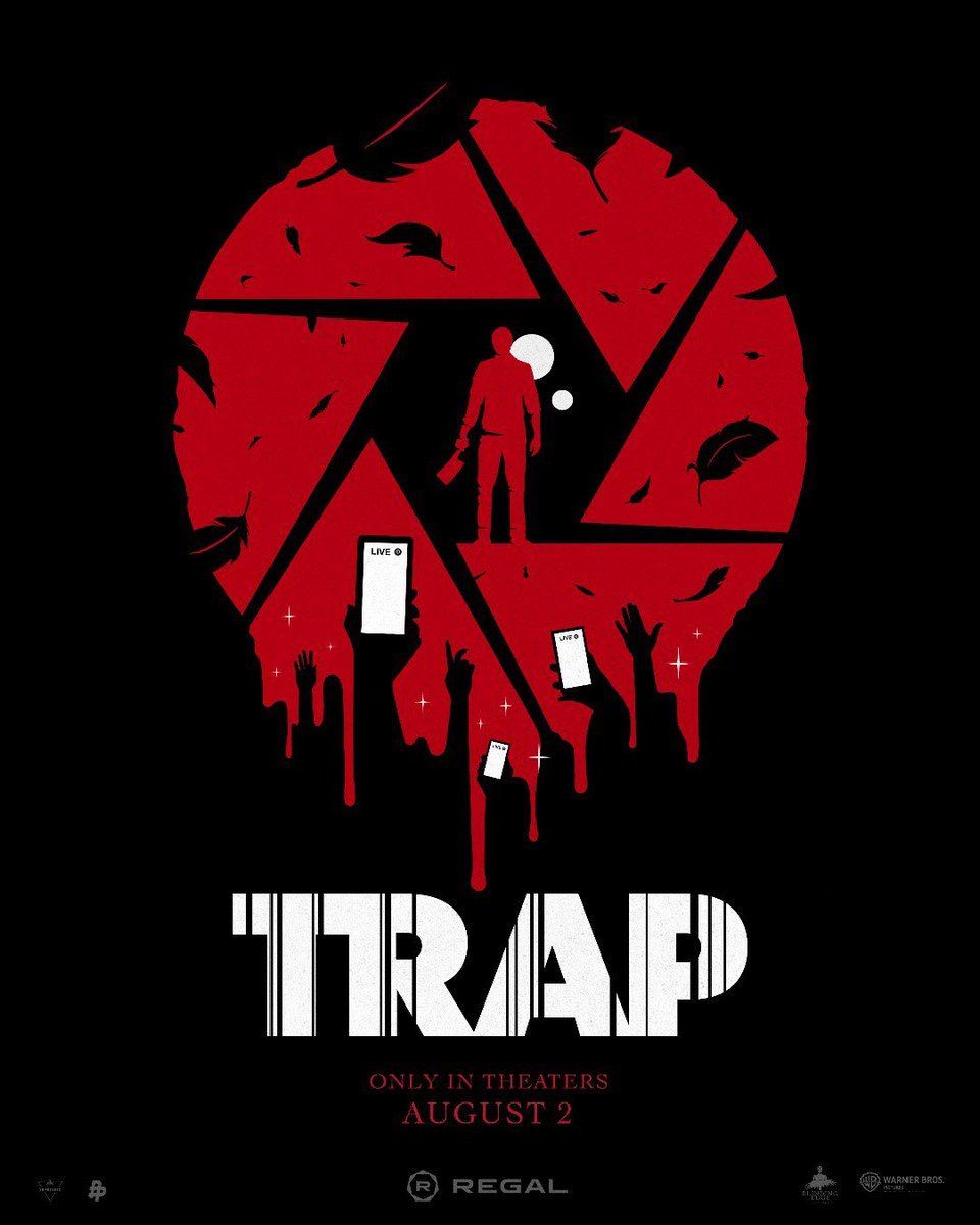 Finale Trap poster door M. Night Shyamalan