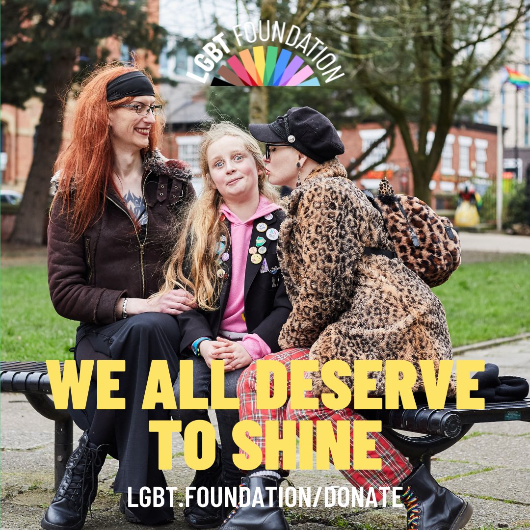 Do you believe in the power of queer hope and joy? So do we! 🌈🌟

Support LGBT Foundation by donating today and help create life-changing opportunities for LGBTQ+ communities.

Your donation can change lives. Donate now on our website - lgbt.foundation/donate/