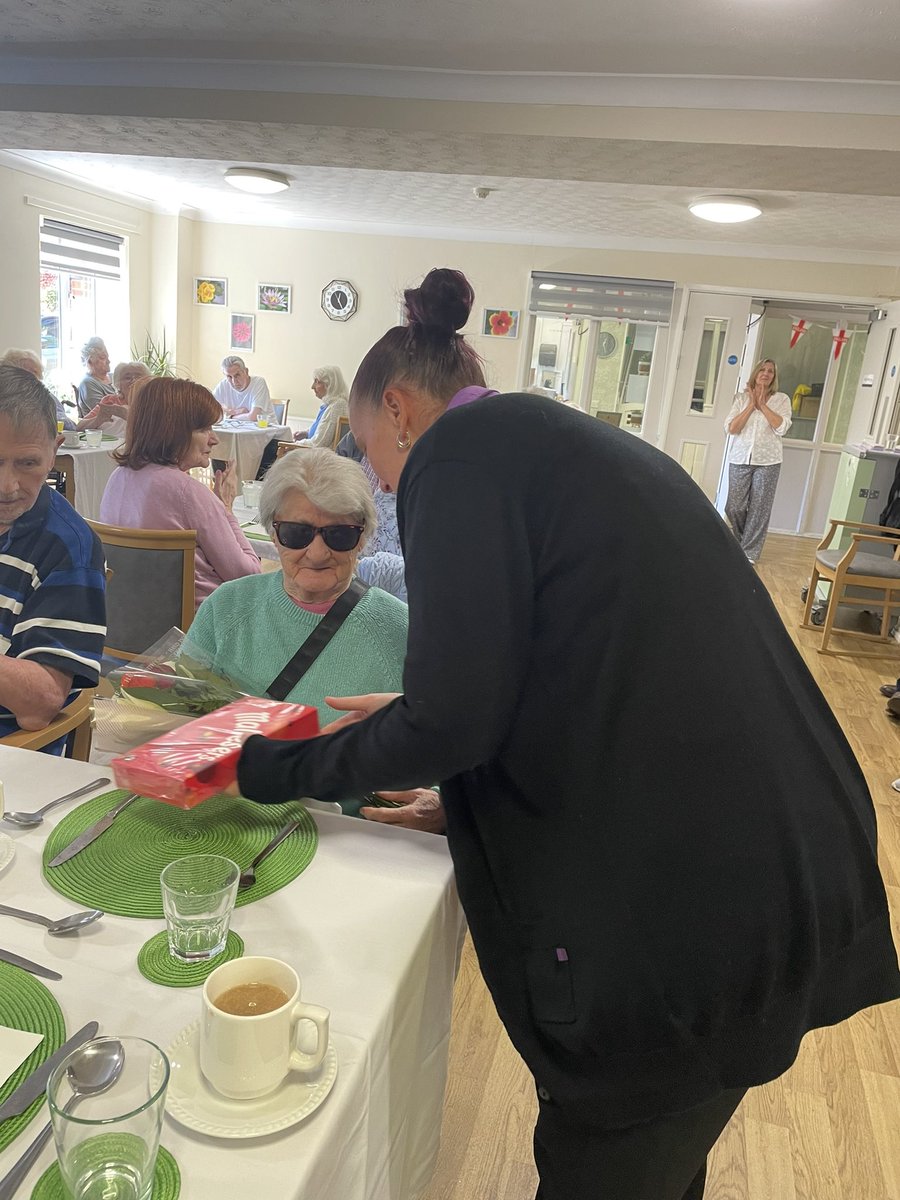 Israel Sieff Court care home (@israelsieffch) on Twitter photo Celebrating our employee of the month. The fantastic Mavis our amazing residents who cleans and sets our tables daily #Empowerment #TuesdayFeeling #happy <a href="/Steve_Vessey/">Steve Vessey</a> <a href="/AnchorLaterLife/">Anchor</a> <a href="/DementiaFriends/">Dementia Friends</a> Celebrating our employee of the month. The fantastic Mavis our amazing residents who cleans and sets our tables daily #Empowerment #TuesdayFeeling #happy <a href="/Steve_Vessey/">Steve Vessey</a> <a href="/AnchorLaterLife/">Anchor</a> <a href="/DementiaFriends/">Dementia Friends</a>