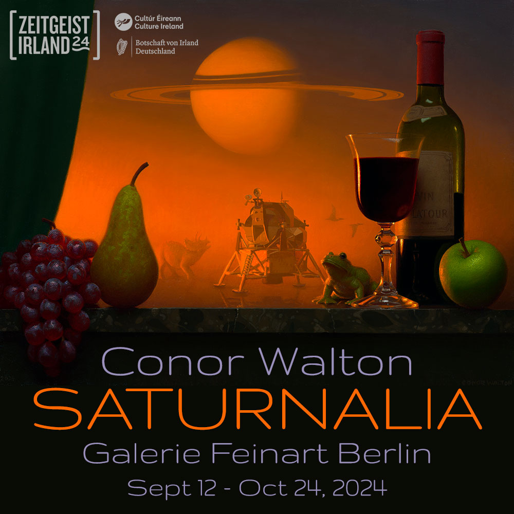 My forthcoming exhibition #SATURNALIA will open in Berlin on September 12. This event is part of Zeitgeist Irland 24, an initiative of Culture Ireland and the Embassy of Ireland in Germany.

<a href="/ZeitgeistIrland/">Zeitgeist Irland 24</a> <a href="/culture_ireland/">Culture_Ireland</a> <a href="/irlembberlin/">Ireland Embassy Berlin</a>

#zeitgeistirland24 #irishart