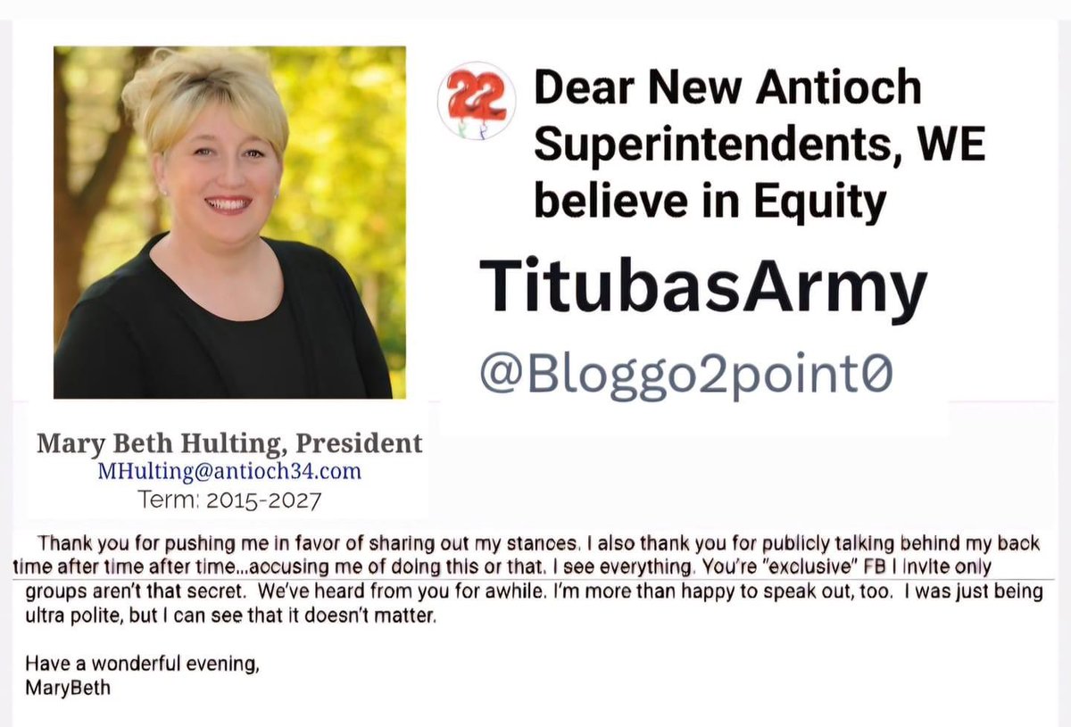unknownuser1279's tweet photo. @Bloggo2point0 You are a worthless school board president. 😂😂 https://t.co/2nyAZZBgHF