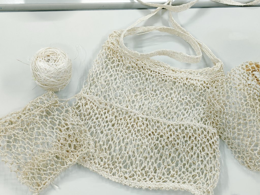 日本初！！【 葛繊維でラオス式の編み物会 】開催🌿 初夏に雑草の葛を