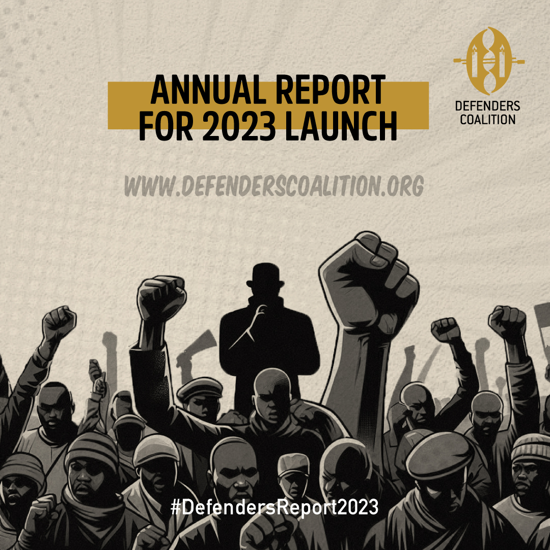 The Defenders Coalition is proud to announce the release of our 2023 Annual Report.
This year’s report is packed with inspiring stories, significant achievements, and the challenges we've overcome to defend human rights defenders.

READ  defenderscoalition.org/wp-content/upl…