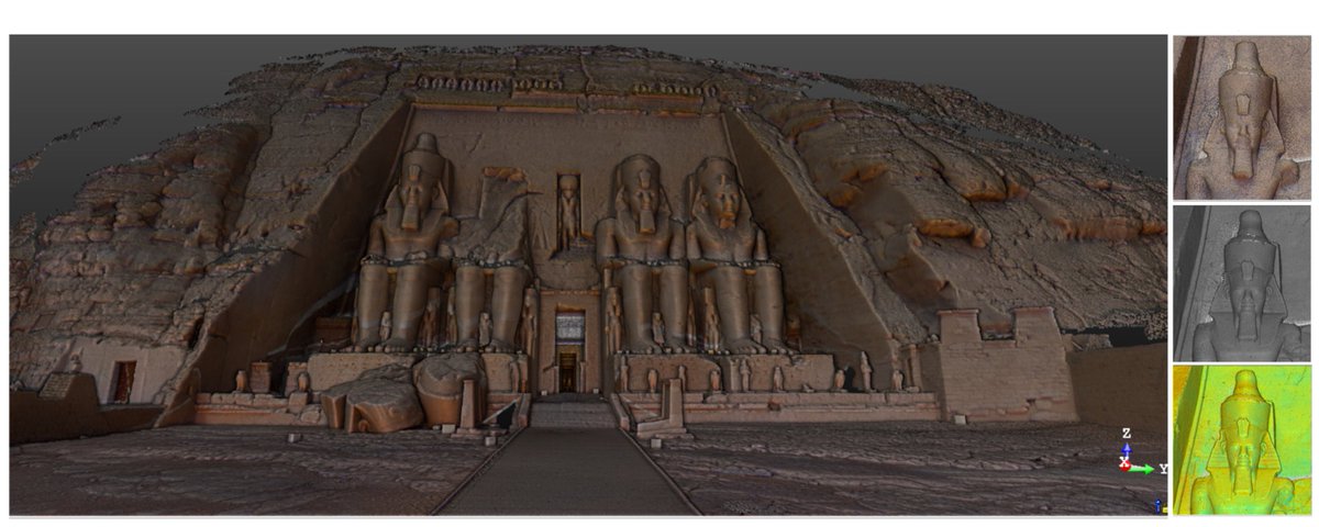 Heritage_MDPI's tweet image. In this study, #laser_scanning was deemed effective in obtaining a #3D_model of one of Egypt’s most famous #archaeological_sites, the Abu Simbel Temple.
👉 mdpi.com/2571-9408/6/1/… 👈