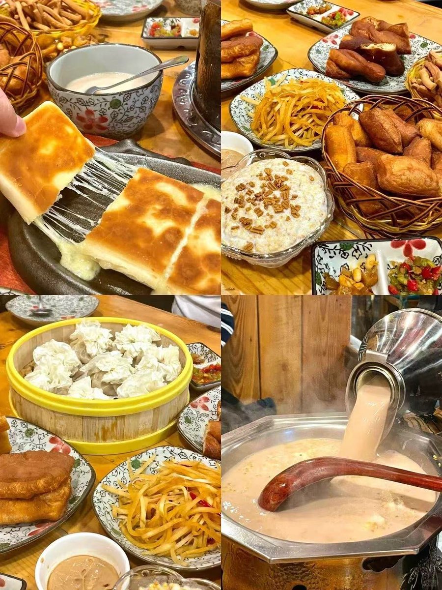 AcrossInner's tweet image. Would you like to try these tasty food? Come to north China's Inner Mongolia Autonomous Region and enjoy them. 🥞🥗🌯