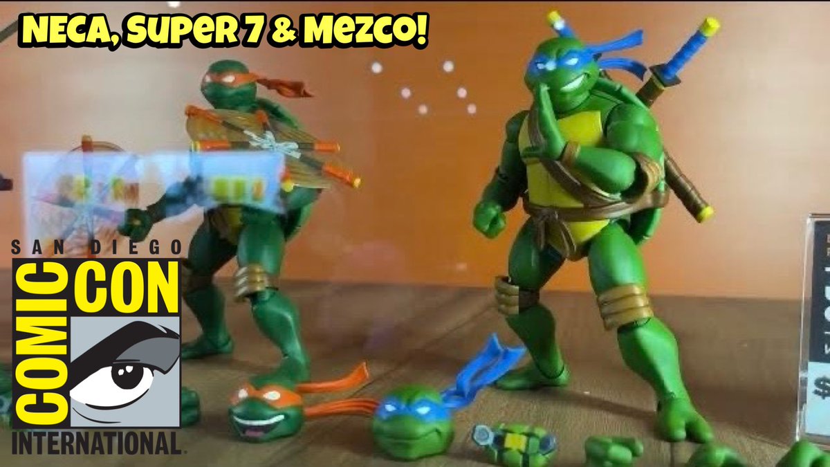 sirpaul64's tweet photo. Neca, Super 7 &amp; Mezco SDCC 2024 Booth Tour! https://t.co/CpYhYluZyz #wdcc #sdcc24 #toys #toy #scratchthatfigureitch #actionfigures #super7 #mezco #neca #necatoys #toystagram https://t.co/5RuUS9pLEX