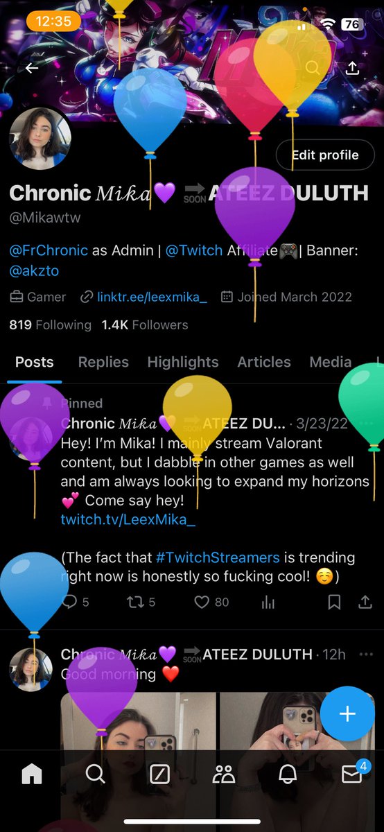 𝑀𝒾𝓀𝒶💜 tweet media