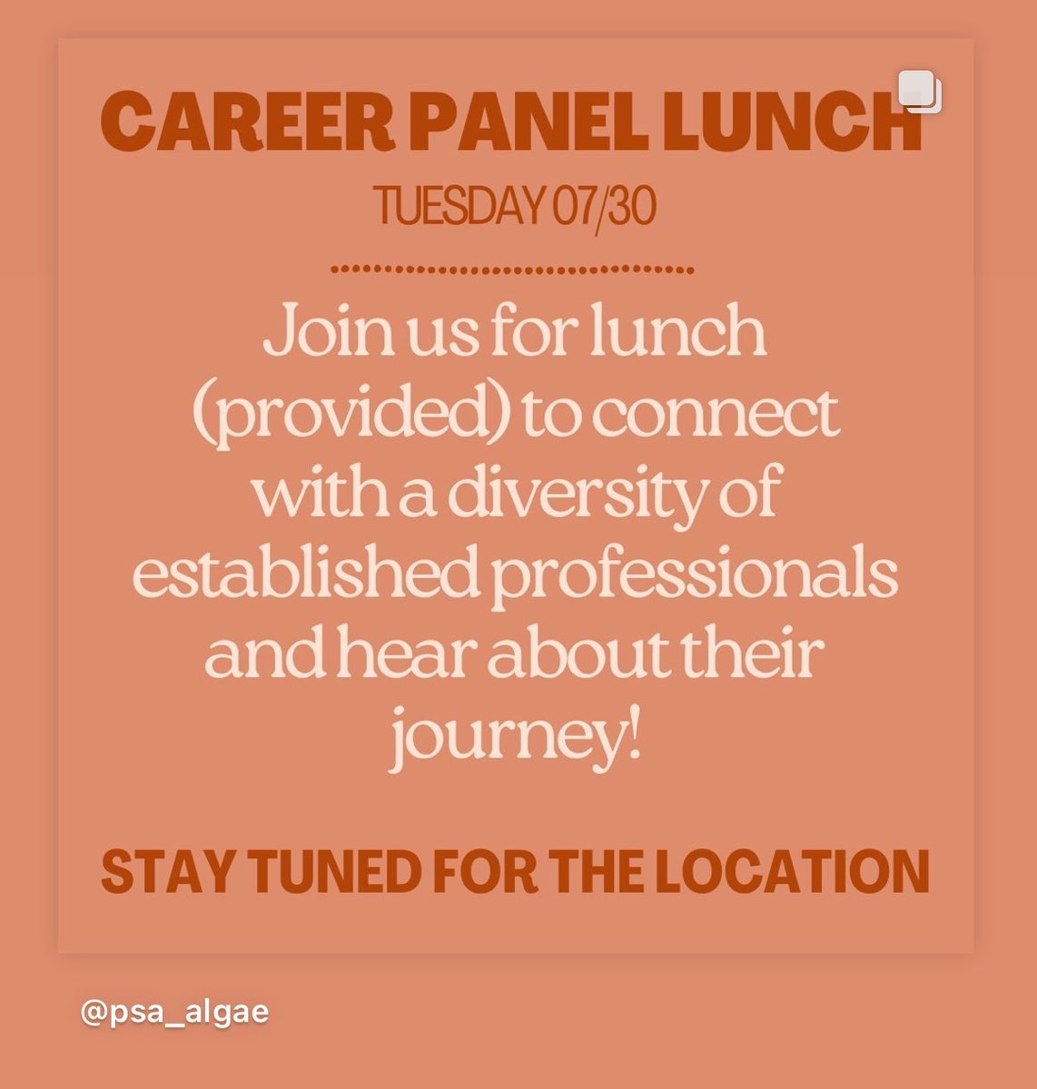 Are you an early career researcher attending PSA-ISOP-ISEP 2024? Join us today from 11:30am to 1:30pm in HUB 340 for a career panel lunch! 
@ISEPprotists <a href="/protistologists/">ISOP</a>