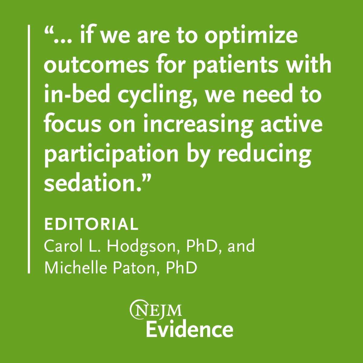 NEJM Evidence tweet media