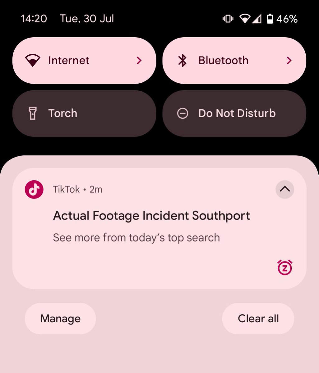 areteedee2's tweet photo. @TikTokSupport why on earth am I getting push notifications for actual footage of children being murdered?! If your algorithms can't filter this stuff out then maybe they need rewriting! https://t.co/2gwuKLZMl9