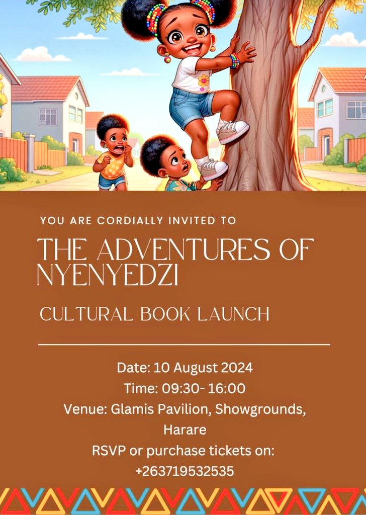 Asipo haapo. Us likers of culturally positive things will definitely be attending as <a href="/NyenyedziMwoyo/">AdventuresOfNyenyedzi</a> sets what's trending!