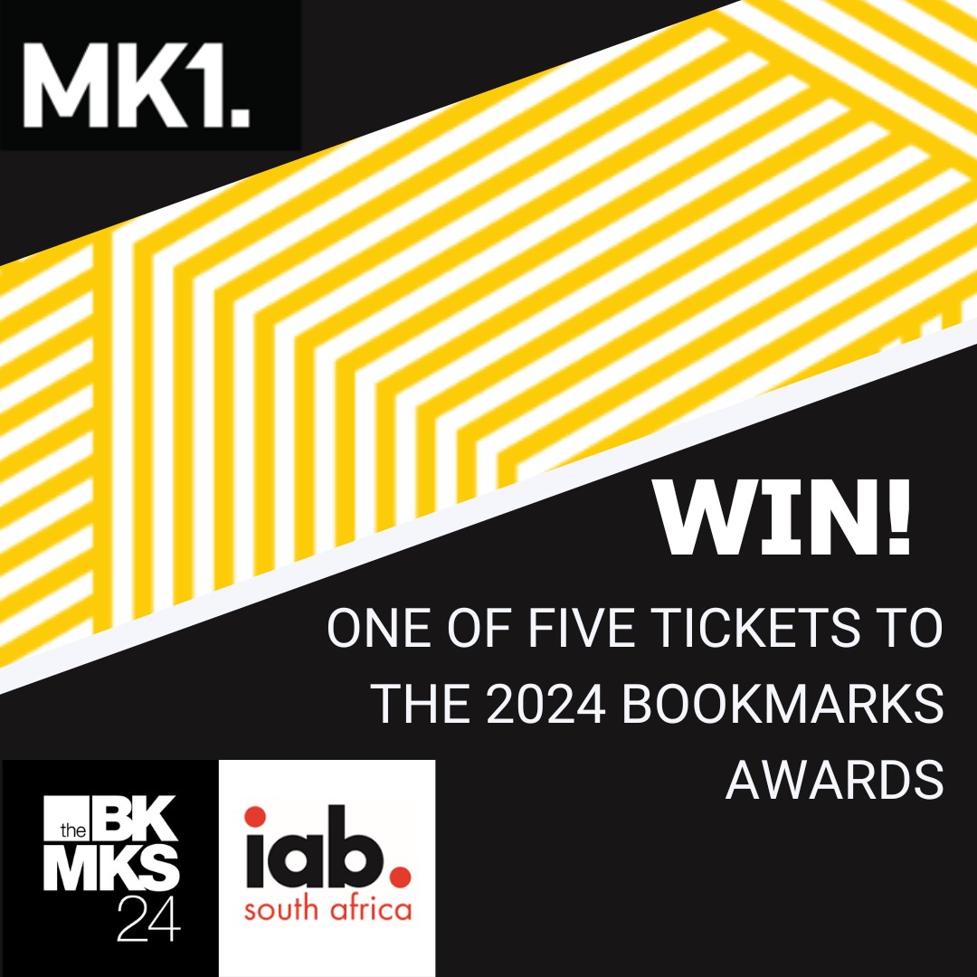 mark1's tweet image. 🎉 We’re giving away 5 tickets to the IAB South Africa Bookmark Awards 2024 🎉

Join our competition and stand a chance to attend the Bookmarks with us on 15 August 2024 🚀 in our exclusive VIP section. (1)