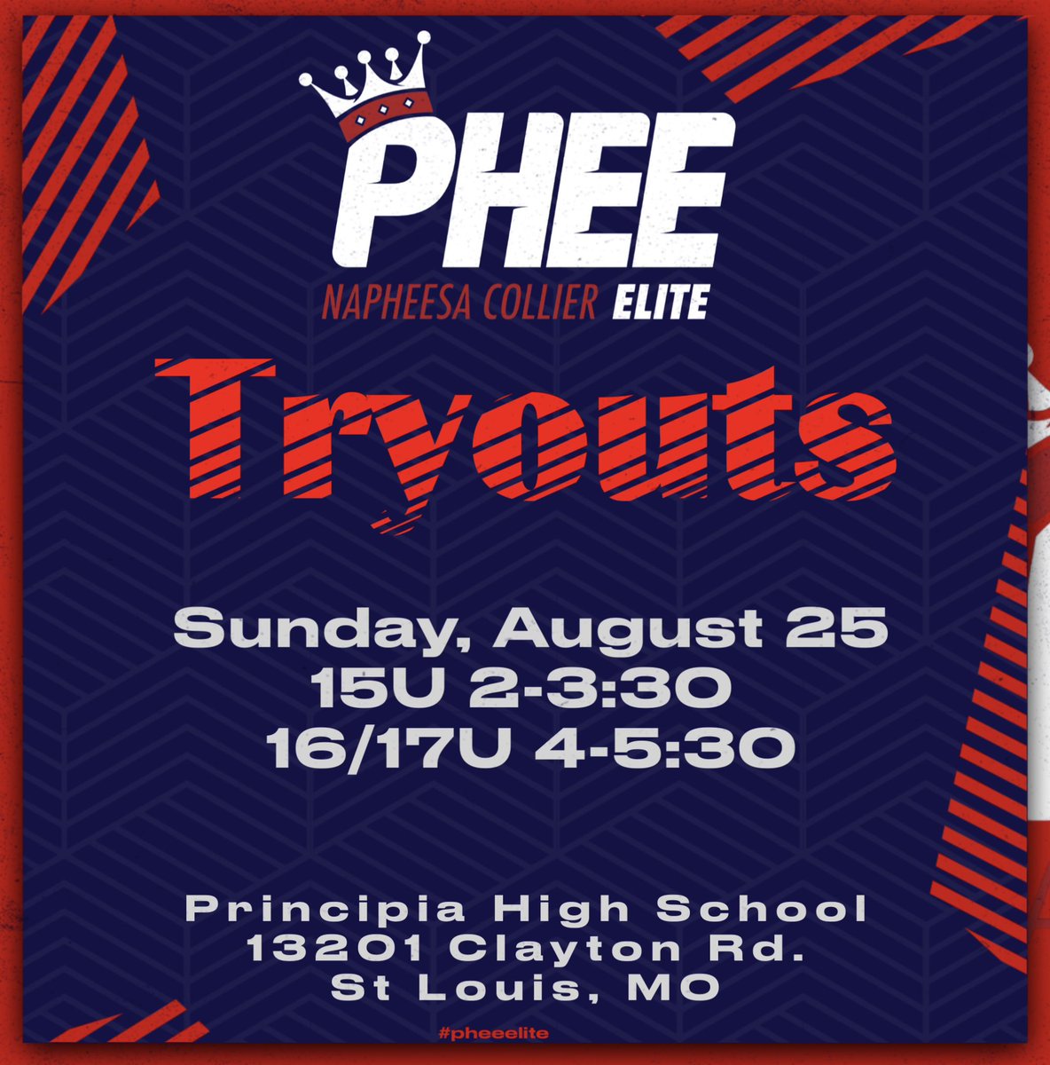 Tryouts are almost here! Sign up today to get high quality coaching, development and high amount of exposure!  #phee

Registration: goteambot.com/register/40c8b…