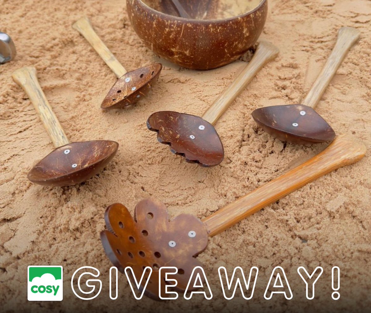 💚 Summer Giveaway 💚

This hot weather is making us feel generous! If you’d like to win a set of our new coconut sand and water tools, here’s what you need to do…

☀️Follow
☀️ RT
☀️Tag some friends 

Giveaway closes at 11:59pm on 5th August. U.K. only. 

Good luck!

#Giveaway
