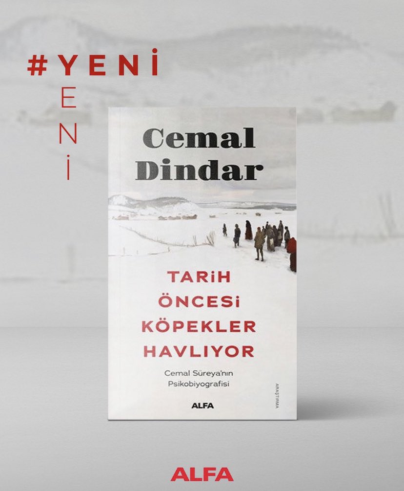 Tarih Öncesi Köpekler Havlıyor / Cemal Süreya’nın Psikobiyografisi ile Dostoyevskaya İstasyonu’nun yeni basımları Alfa Yayınları içinden çıktı. 

Tarih Öncesi Köpekler Havlıyor’da ruhsallık, coğrafya ve yaratıcılık ilişkileri üzerine özgün bir bakış oluşturmaya çalıştım.